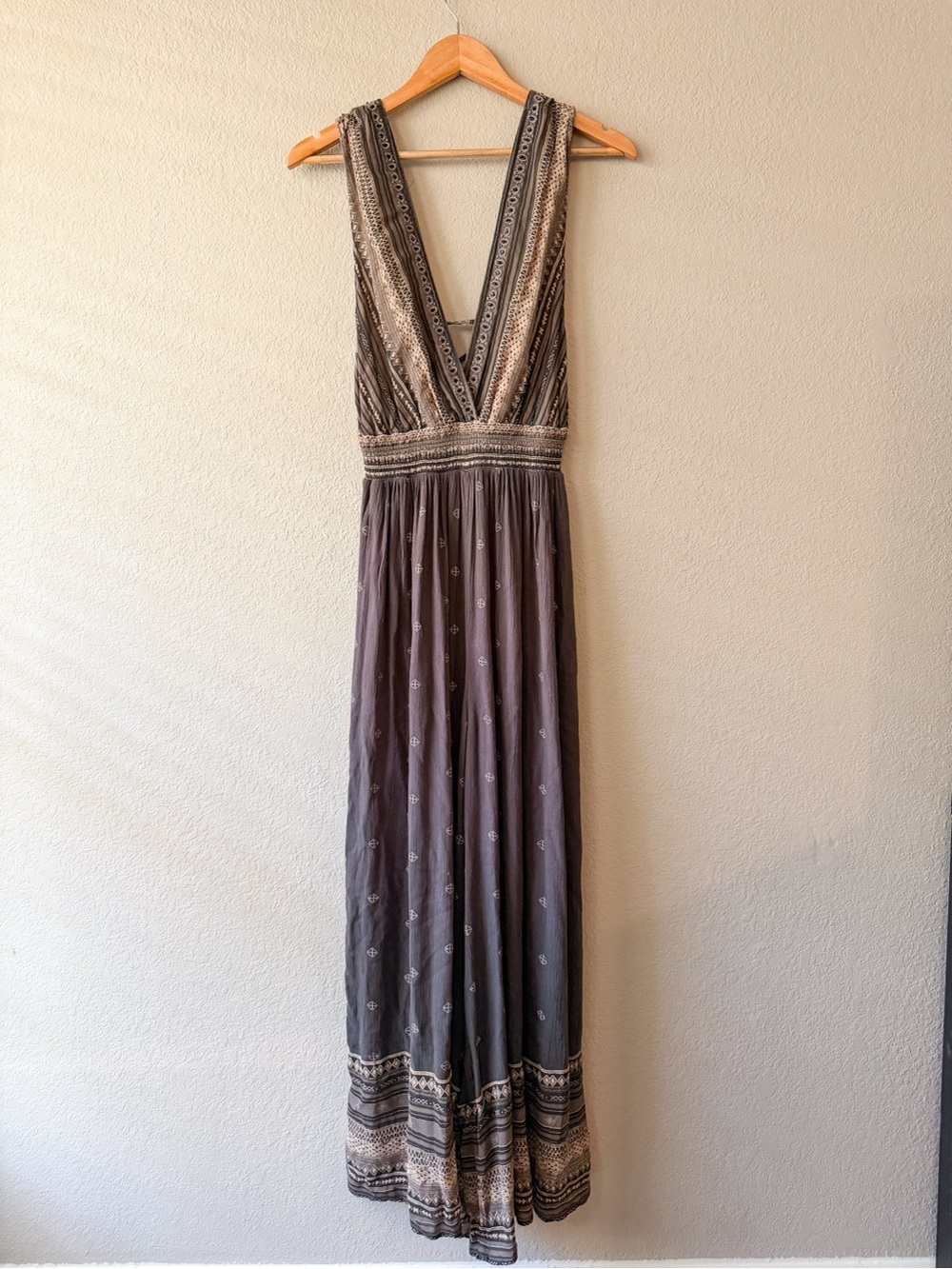 Free People Boho Wide Leg Jumpsuit Rare Size Small